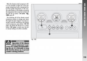 Alfa-Romeo-156-GTA-owners-manual page 116 min