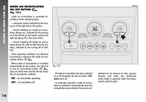 Alfa-Romeo-156-GTA-owners-manual page 117 min