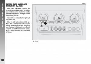 Alfa-Romeo-156-GTA-owners-manual page 119 min