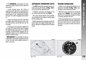 Alfa-Romeo-156-GTA-owners-manual page 136 min