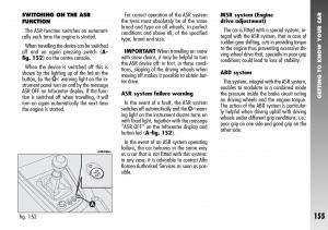 Alfa-Romeo-156-GTA-owners-manual page 156 min