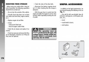 Alfa-Romeo-156-GTA-owners-manual page 175 min