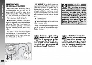 Alfa-Romeo-156-GTA-owners-manual page 177 min