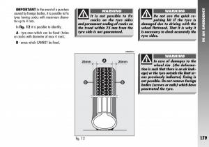 Alfa-Romeo-156-GTA-owners-manual page 180 min