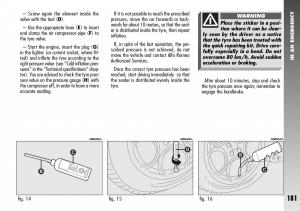 Alfa-Romeo-156-GTA-owners-manual page 182 min