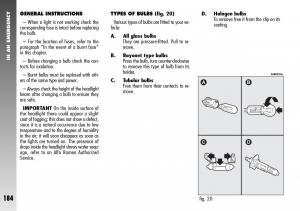 Alfa-Romeo-156-GTA-owners-manual page 185 min