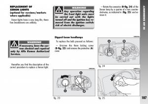 Alfa-Romeo-156-GTA-owners-manual page 188 min