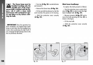 Alfa-Romeo-156-GTA-owners-manual page 189 min