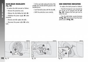 Alfa-Romeo-156-GTA-owners-manual page 193 min