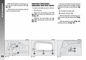 Alfa-Romeo-156-GTA-owners-manual page 195 min