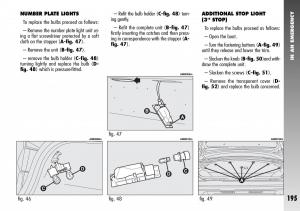 Alfa-Romeo-156-GTA-owners-manual page 196 min