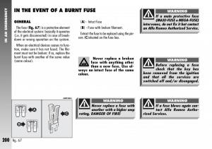 Alfa-Romeo-156-GTA-owners-manual page 201 min