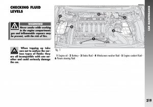 Alfa-Romeo-156-GTA-owners-manual page 220 min