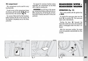 Alfa-Romeo-156-GTA-owners-manual page 242 min