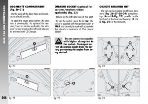 Alfa-Romeo-156-GTA-owners-manual page 247 min