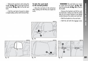 Alfa-Romeo-156-GTA-owners-manual page 252 min