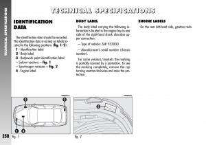 Alfa-Romeo-156-GTA-owners-manual page 259 min