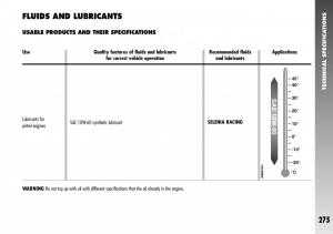 Alfa-Romeo-156-GTA-owners-manual page 276 min