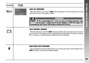 Alfa-Romeo-156-GTA-owners-manual page 90 min