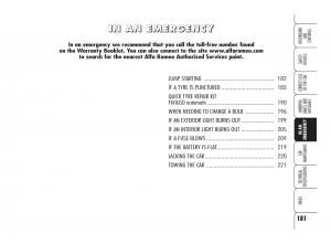 Alfa-Romeo-159-owners-manual page 182 min