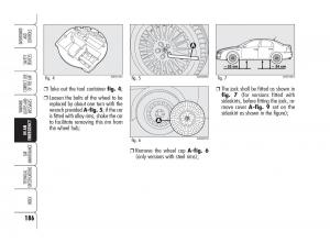 Alfa-Romeo-159-owners-manual page 187 min