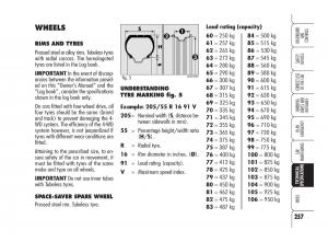 Alfa-Romeo-159-owners-manual page 258 min