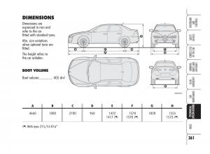 Alfa-Romeo-159-owners-manual page 262 min