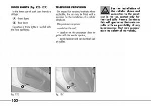 Alfa-Romeo-166-owners-manual page 103 min