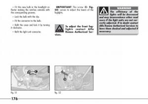 Alfa-Romeo-166-owners-manual page 177 min