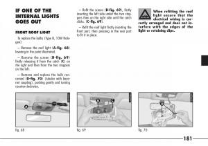 Alfa-Romeo-166-owners-manual page 182 min