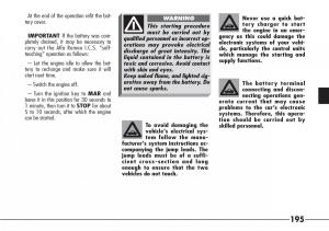 Alfa-Romeo-166-owners-manual page 196 min