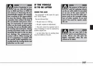 Alfa-Romeo-166-owners-manual page 198 min