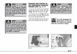 Alfa-Romeo-166-owners-manual page 218 min