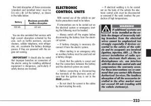 Alfa-Romeo-166-owners-manual page 224 min