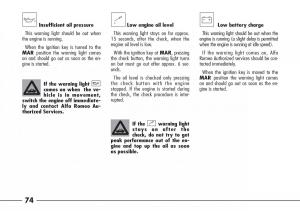 Alfa-Romeo-166-owners-manual page 75 min