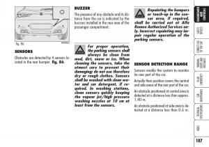 Alfa-Romeo-Brara-Spider-owners-manual page 108 min