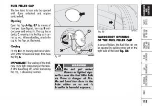 Alfa-Romeo-Brara-Spider-owners-manual page 114 min