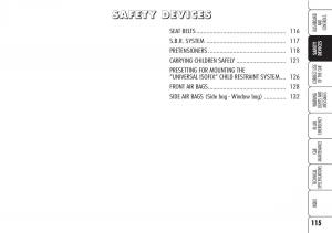 Alfa-Romeo-Brara-Spider-owners-manual page 116 min