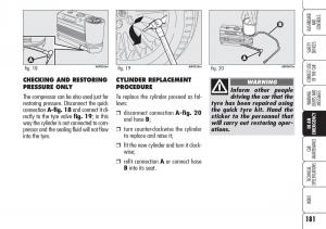 Alfa-Romeo-Brara-Spider-owners-manual page 182 min