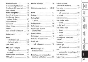 Alfa-Romeo-Brara-Spider-owners-manual page 262 min