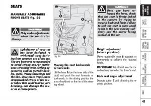 Alfa-Romeo-Brara-Spider-owners-manual page 42 min