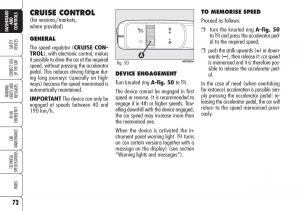 Alfa-Romeo-Brara-Spider-owners-manual page 73 min