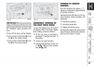 Alfa-Romeo-Brara-Spider-owners-manual page 92 min