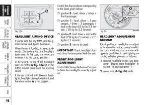 Alfa-Romeo-Brara-Spider-owners-manual page 99 min