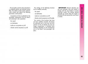 Alfa-Romeo-GT-owners-manual page 92 min