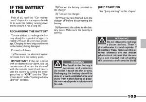 Fiat-Barchetta-owners-manual page 106 min