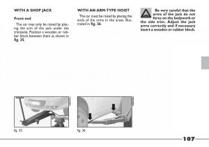 Fiat-Barchetta-owners-manual page 108 min