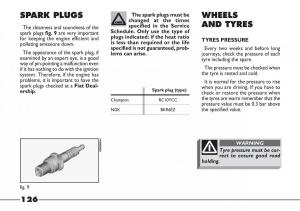 Fiat-Barchetta-owners-manual page 127 min