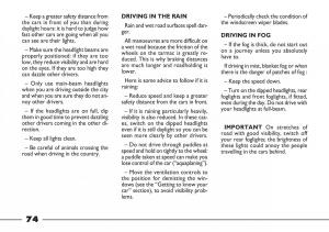 Fiat-Barchetta-owners-manual page 75 min