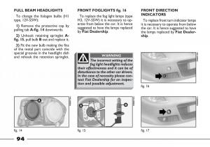 Fiat-Barchetta-owners-manual page 95 min